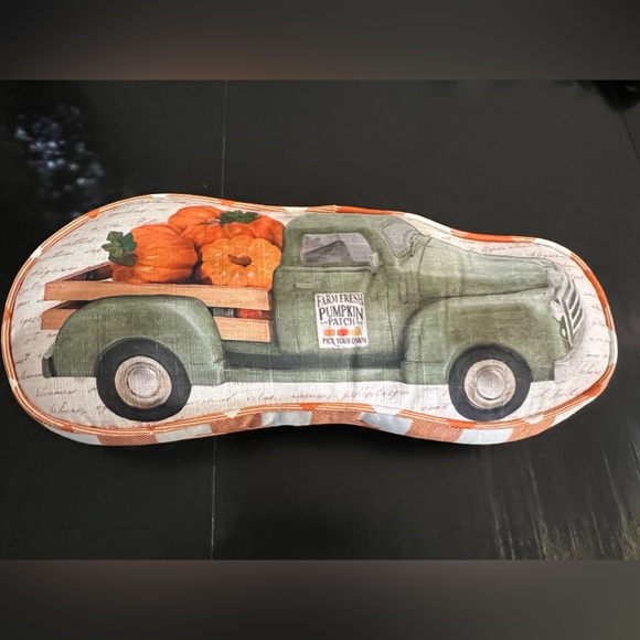 PRICE DROP - NWT FALL HARVEST DECORATIVE PILLOW - Picture 9 of 14